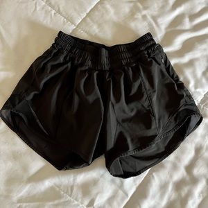 EUC. Lululemon Black Shorts Size 2